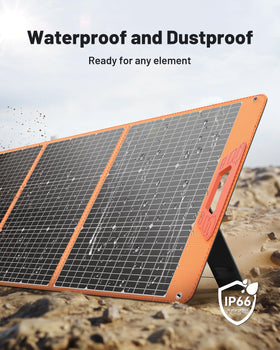 SOLUPUP 200W is ideal for RV trips, camping, and off-grid use