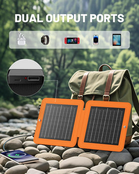 SOLUPUP USB-C port close-up shows fast 5V/2A charging capability