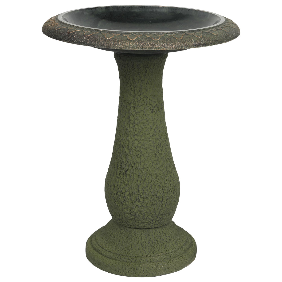 Solution4Patio bird bath easy to clean and reposition