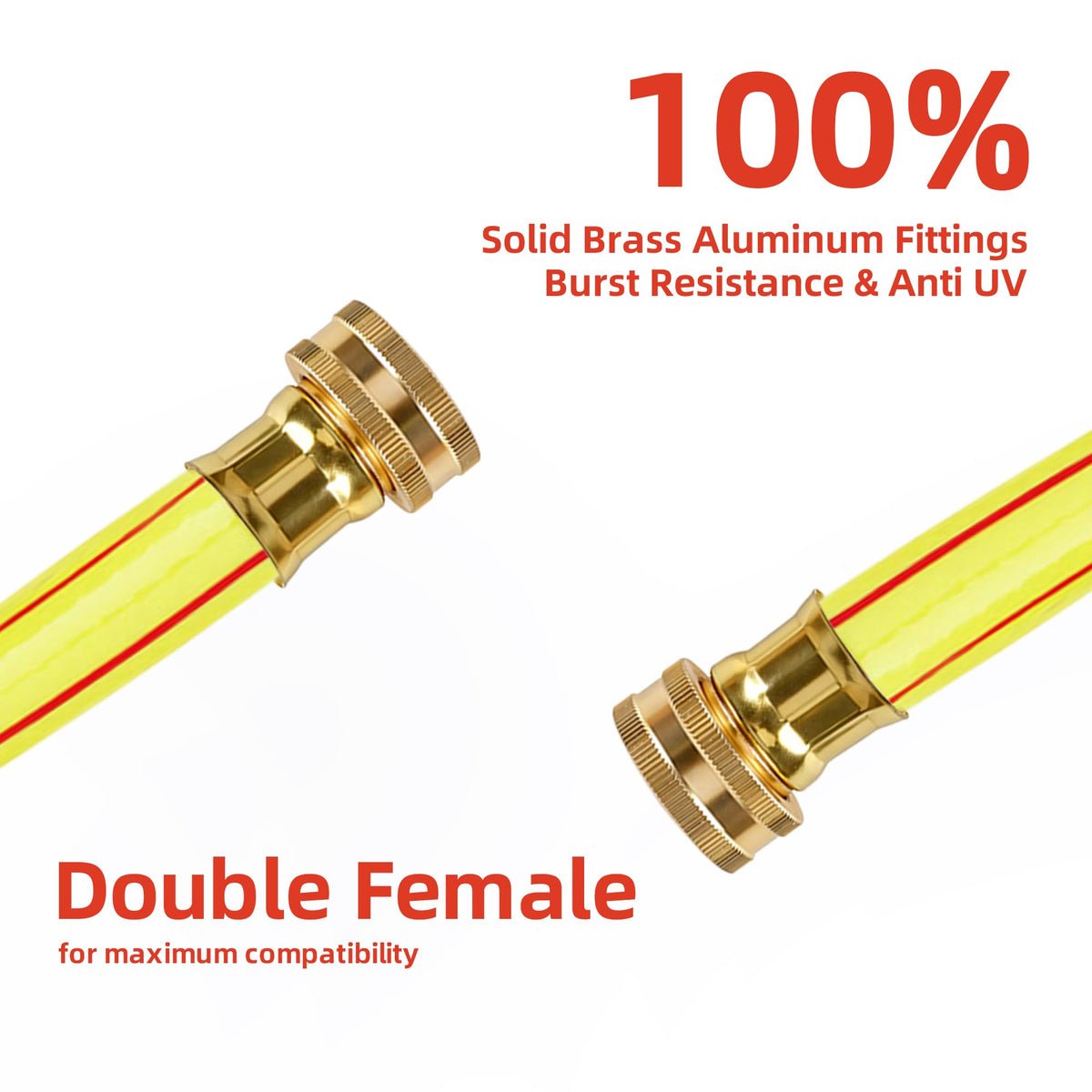 Solution4Patio kink-free design prevents tangles during daily watering