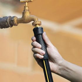 Solution4Patio versatile hose suitable for reels, RVs, and garden chores.