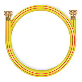 Solution4Patio short yellow garden hose 4ft for quick irrigation tasks