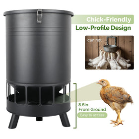 Solution4Patio weatherproof steel body resists rain and humidity.