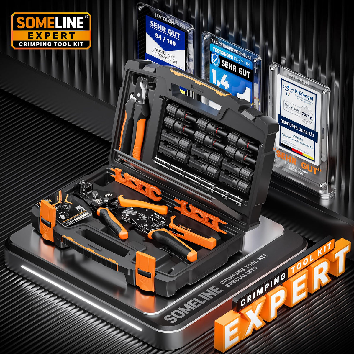 SOMELINE cable cutter delivers neat, straight cuts for tight fits