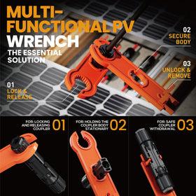 Portable double-layer storage box keeps tools organized on the go.