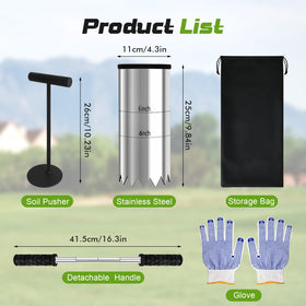 Somivrusa hole cutter 6in diameter provides deeper options for practice greens.