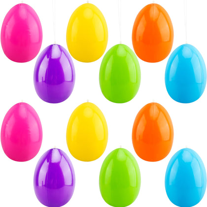 Sonarun inflatable Easter eggs 12pc set brightens outdoor spaces