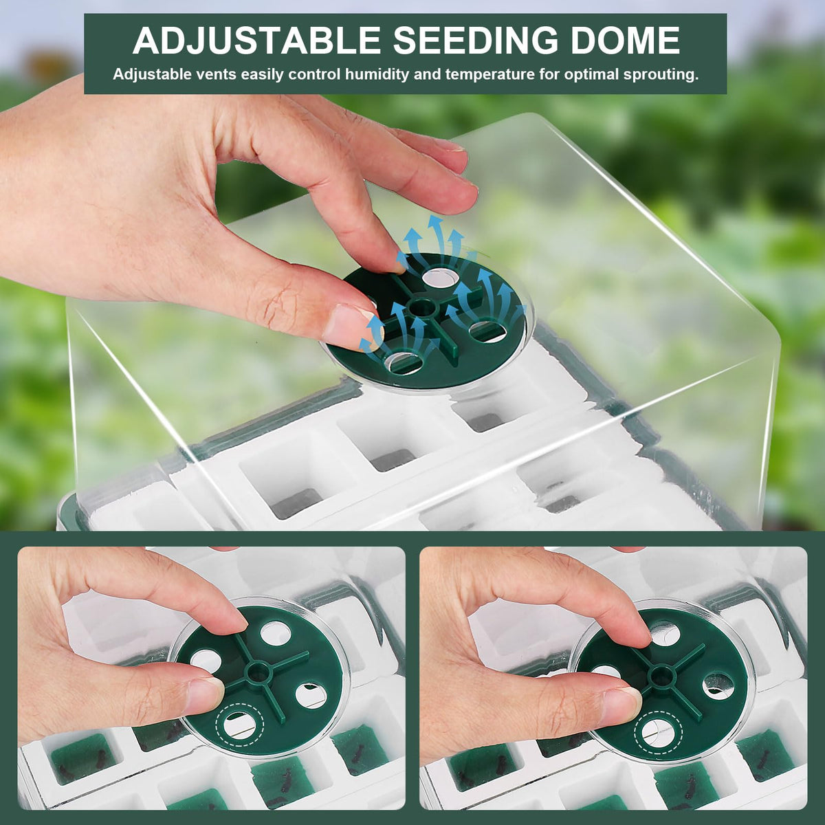 Sondiko bottom drainage holes prevent overwatering and support healthy growth.