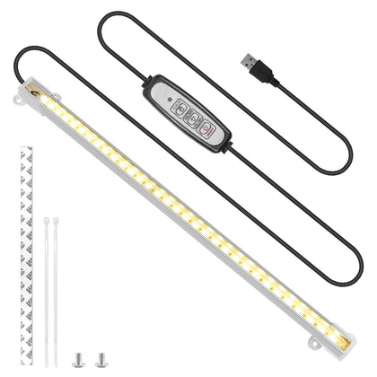 Sondiko Grow Light Strip provides full-spectrum LEDs for robust indoor plant growth.