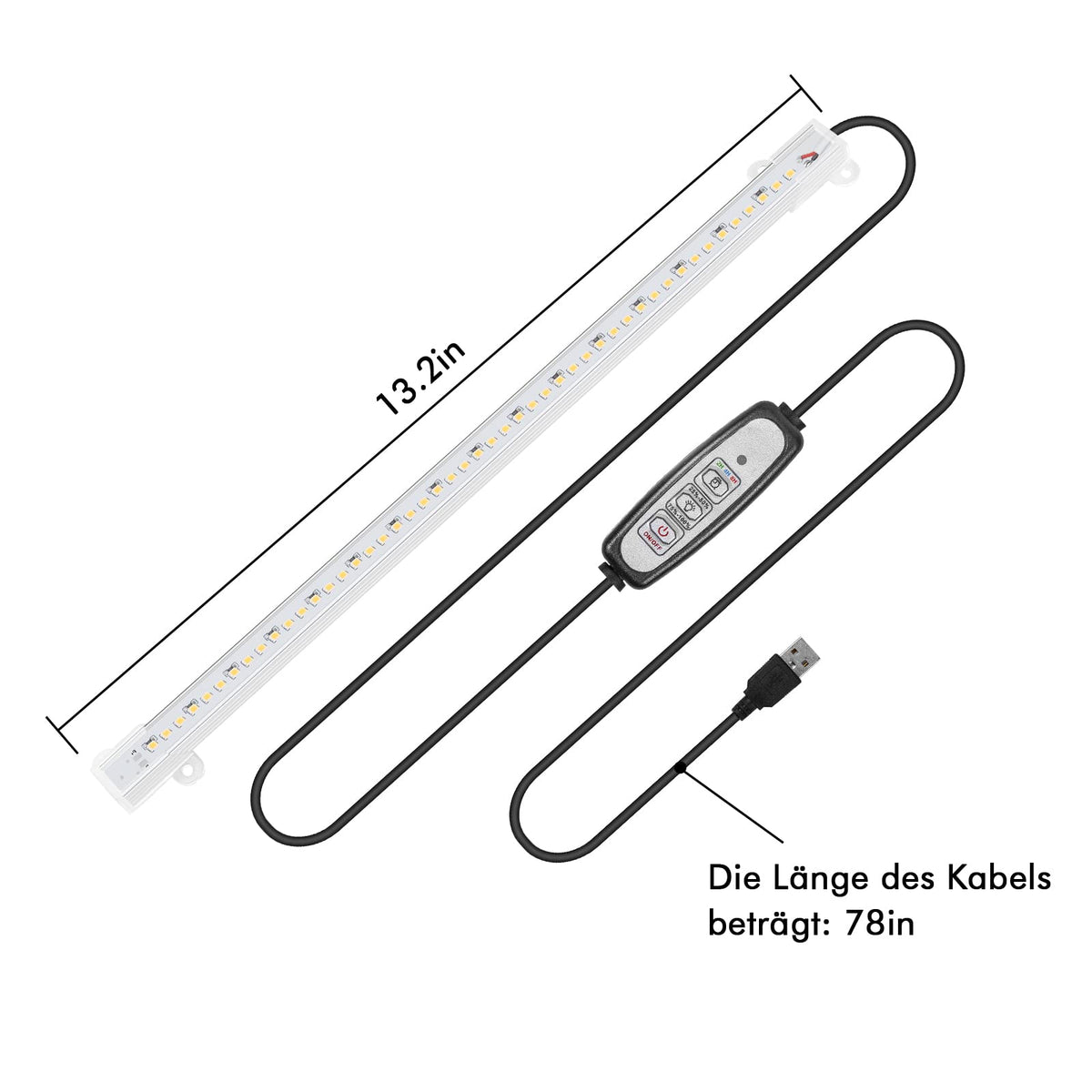 Durable LEDs with long lifetime support year-round cultivation.