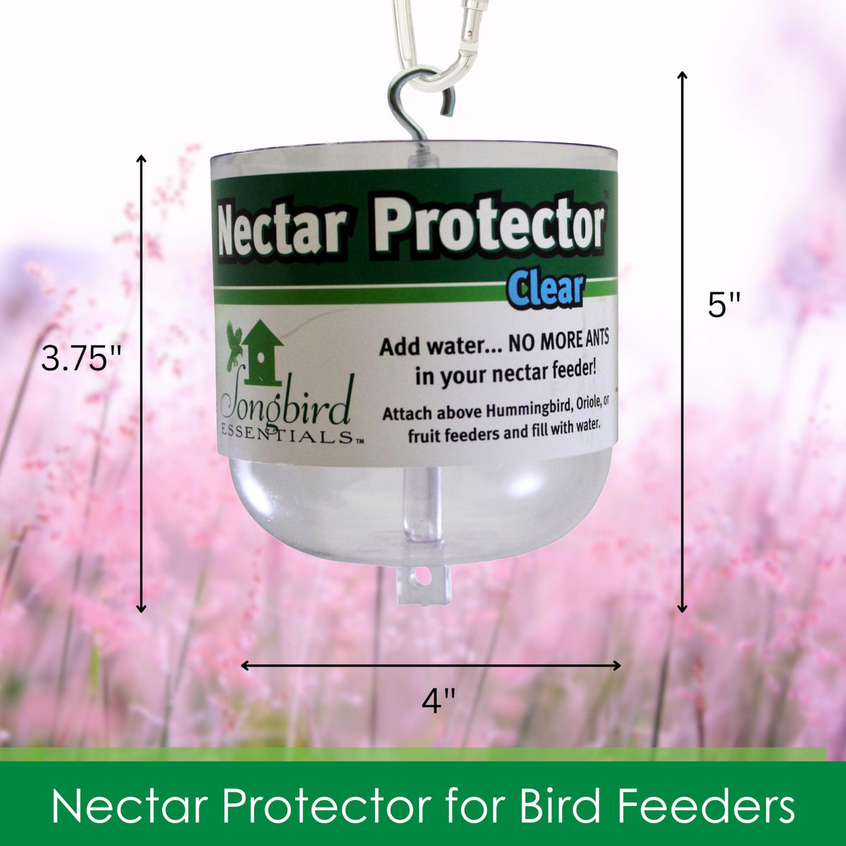 Songbird Essentials Nectar Protector concave bowl easy to clean