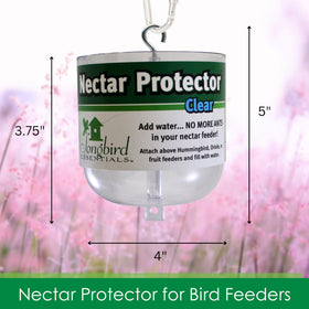 Songbird Essentials Nectar Protector concave bowl easy to clean
