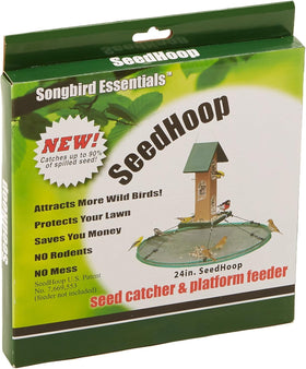 Songbird Essentials SEIA30024 setup on a balcony invites visiting songbirds