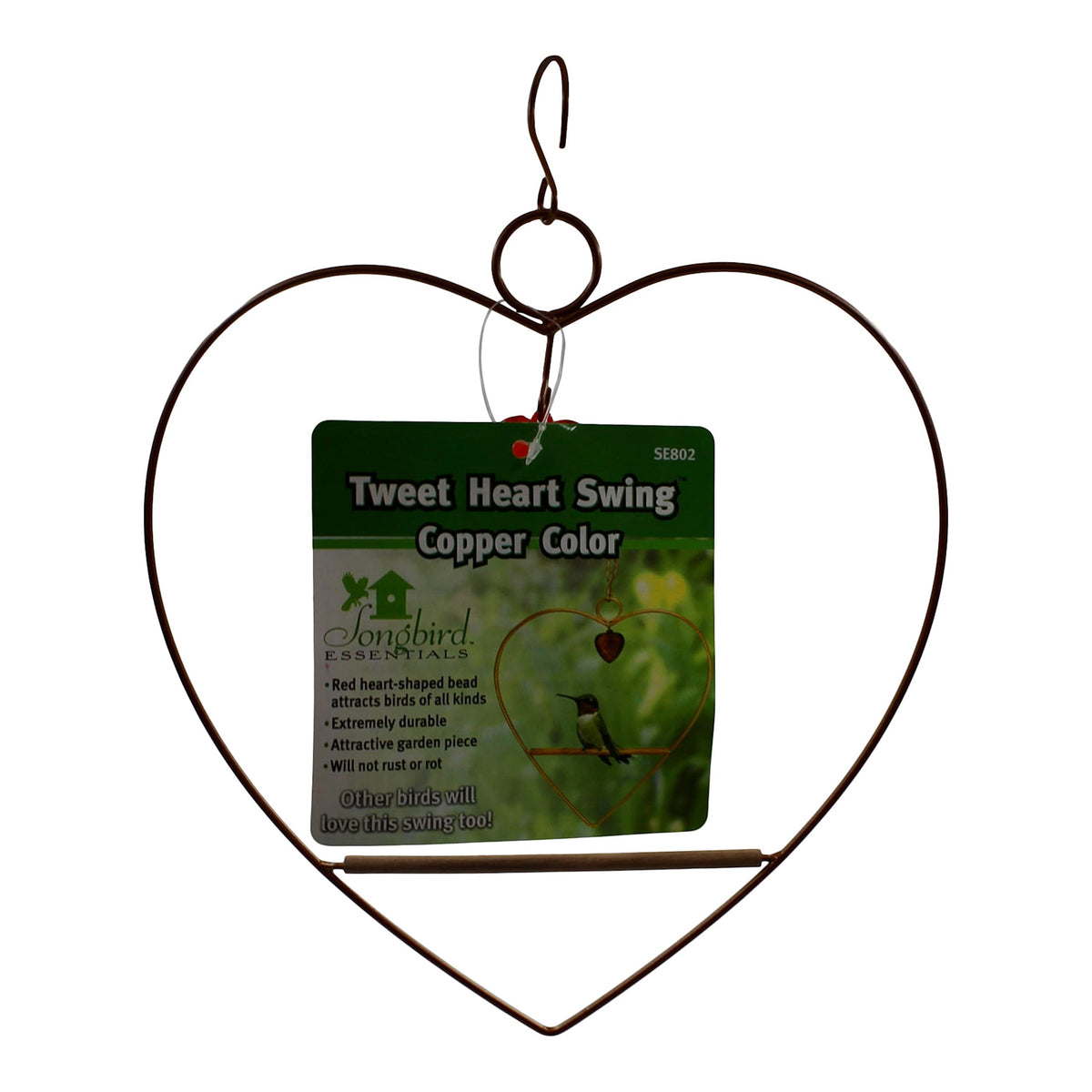Songbird Essentials resin perch remains natural-feeling while resisting moisture