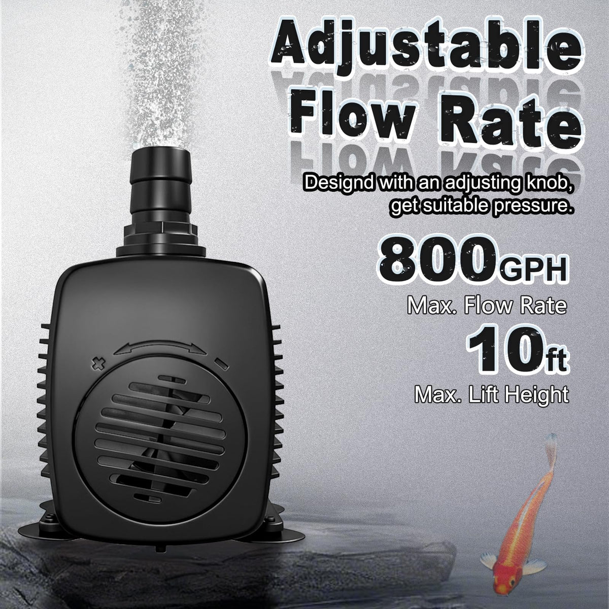 SongLong pump with pure copper motor for reliable performance and efficiency.