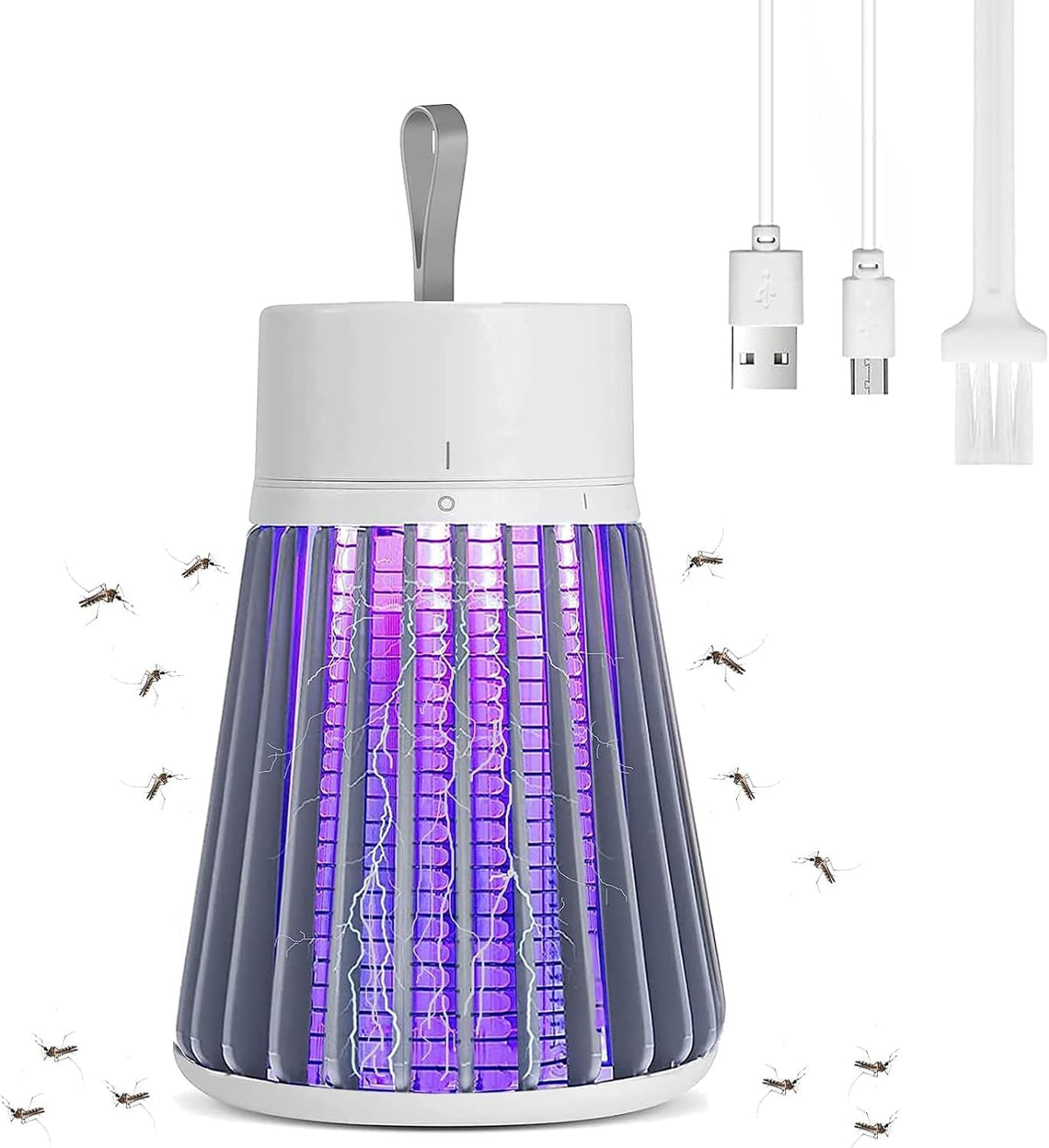 SonicPulse Bug Zapper front view shows a compact pest control device for safe use