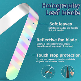 SonicPulse Fly Fan 3-segment-retractable shows adjustable height for tables