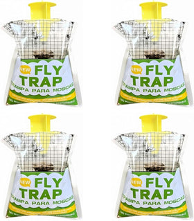 SonicPulse outdoor fly trap ready to hang in the yard, reducing flies.
