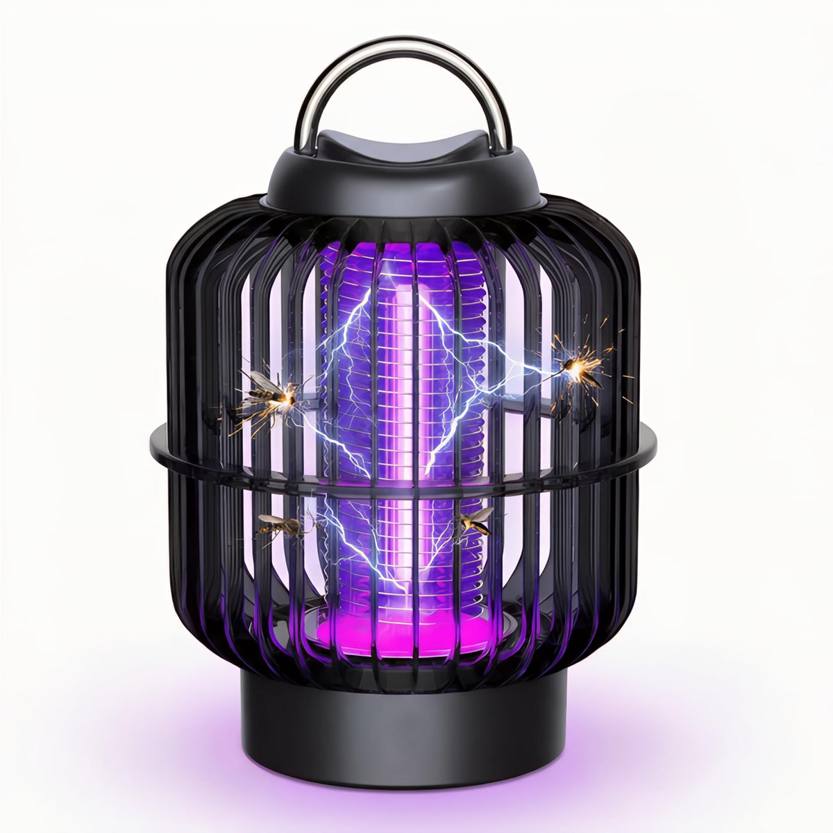 SonicPulse rechargeable bug zapper compact-1200mah for cordless outdoor use and long battery life.