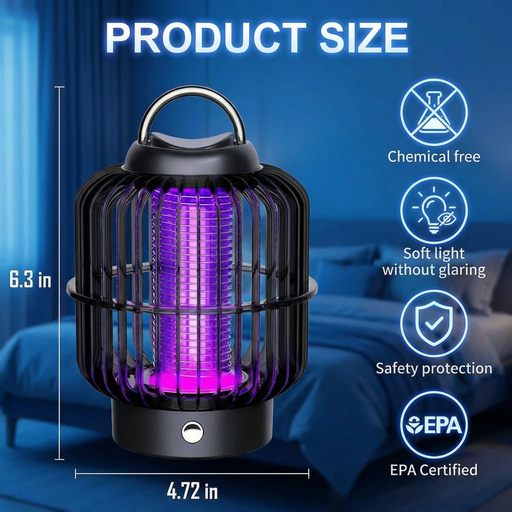 SonicPulse ultra-lightweight-zapper-260g enables easy portability and versatile placement.