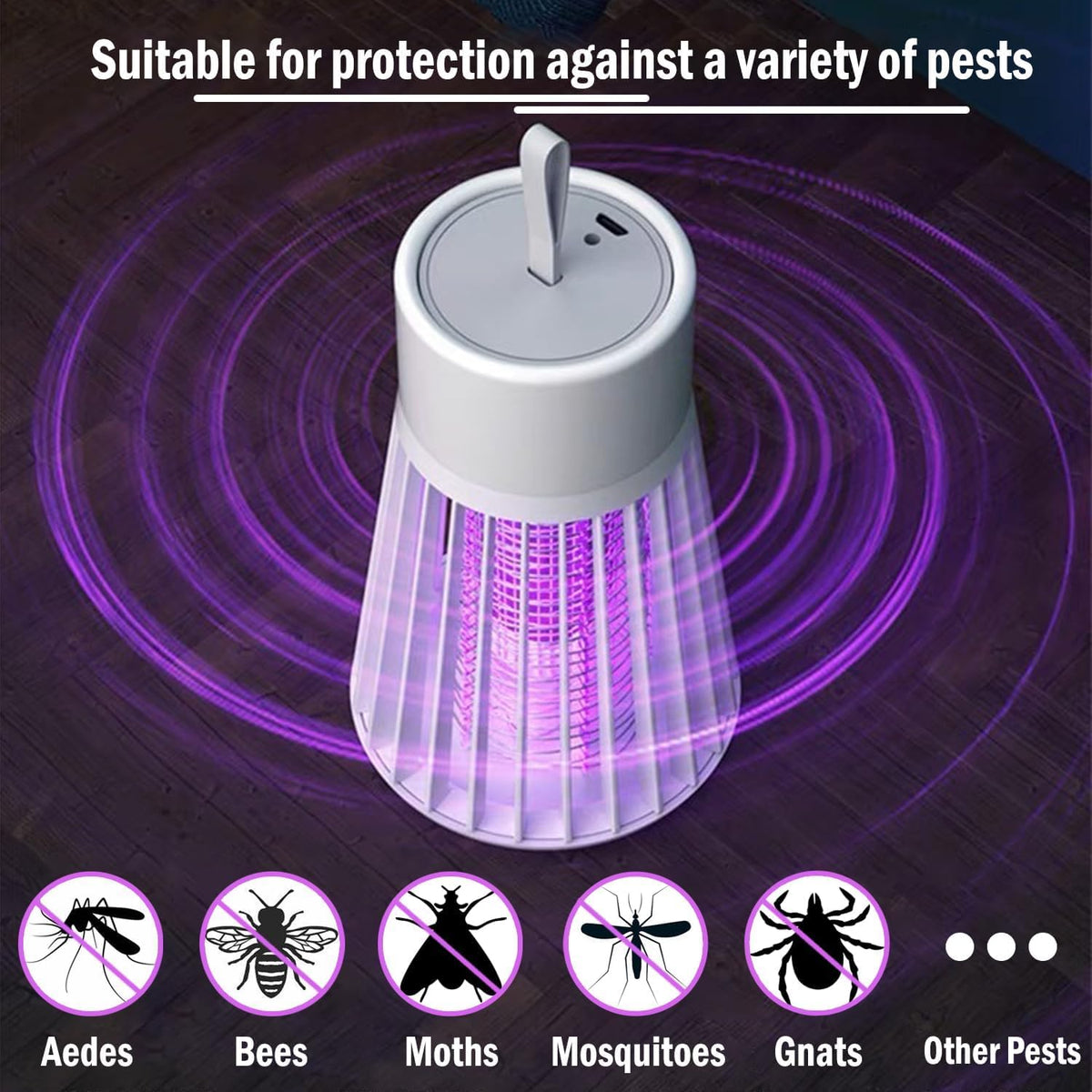 SonicPulse USB-C charging zapper for use anywhere with long-lasting battery power.
