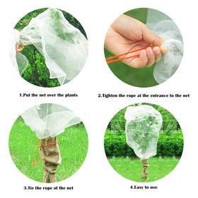 Soniuong greenhouse garden net shielding vegetables and berries.