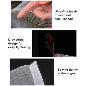 Soniuong durable polyethylene mesh for reusable garden protection.