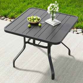 Soohow weather-resistant powder-coated finish protects against rust and UV