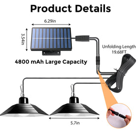 sooogd 58 LED dual lamps deliver bright, even coverage for roost and run
