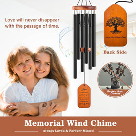 Soopau 30-inch memorial wind chime tubes for lasting, soothing soundscapes