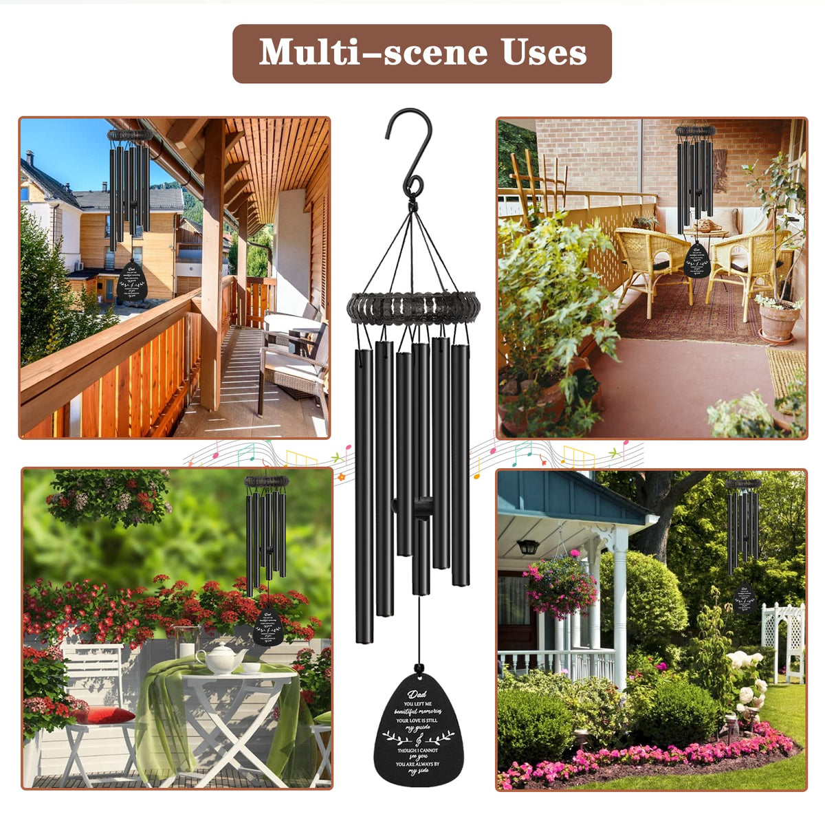 Soopau wind chime sound motif with breeze and melodic variation.