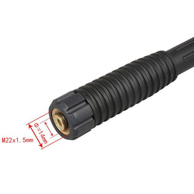 Sooprinse extended reach demonstrates thorough exterior cleaning ability.
