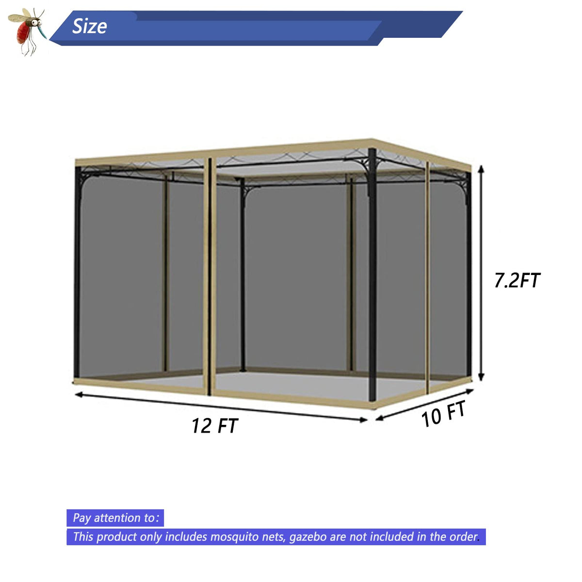 SOOSPE-MZ four-panel zippered doors offer convenient inside-out access