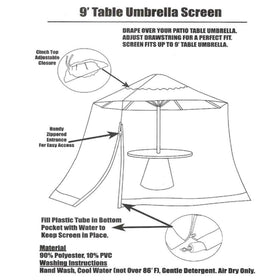 SOOSPE-MZ fits umbrellas with edge circumference 32–40 ft.