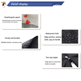 SOOSPE-MZ top drawcord adjusts height for different umbrellas.