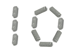 Sootim replacement flywheel key 10-pack for Br/St models, quick mower maintenance.