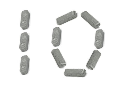 Sootim replacement flywheel key 10-pack for Br/St models, quick mower maintenance.