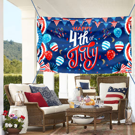 Sophena reusable patriotic banner for year-round celebrations and memorable home decor.