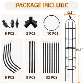 SORANGEUN tool-free assembly with twist-and-lock rings.