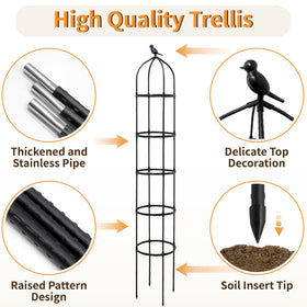 SORANGEUN rustproof steel core stands up to sun and rain.