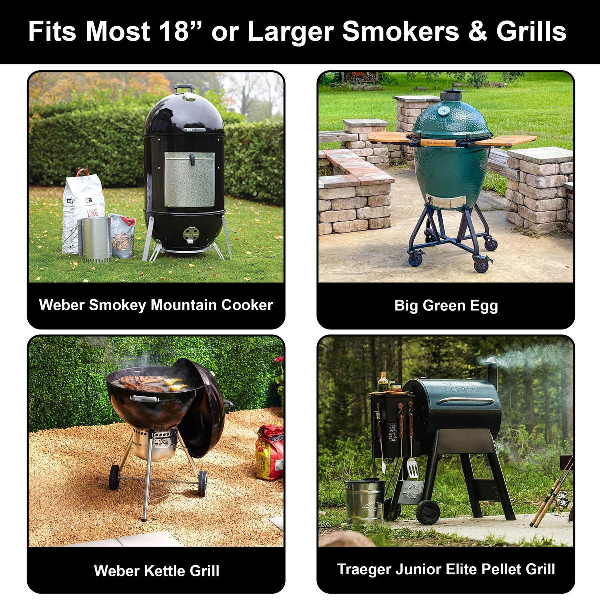 Sorbus Rib Rack XL easy-to-clean design after cooking