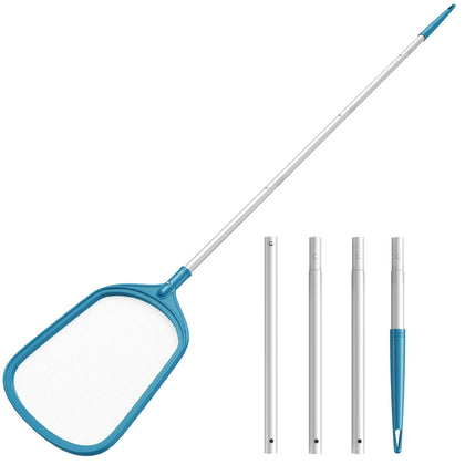 SORSWEET professional pool skimmer with 57.5 inch reach for fast debris cleanup.