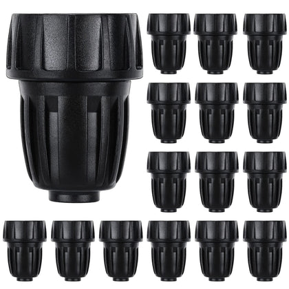 Sosation faucet adapter with barb connection for secure garden irrigation.