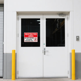 Soslina Easy install on fences, gates, or offices with strong adhesion.