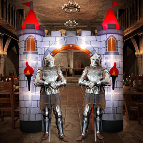 Sotiff inflatable castle with built-in blower inflates quickly
