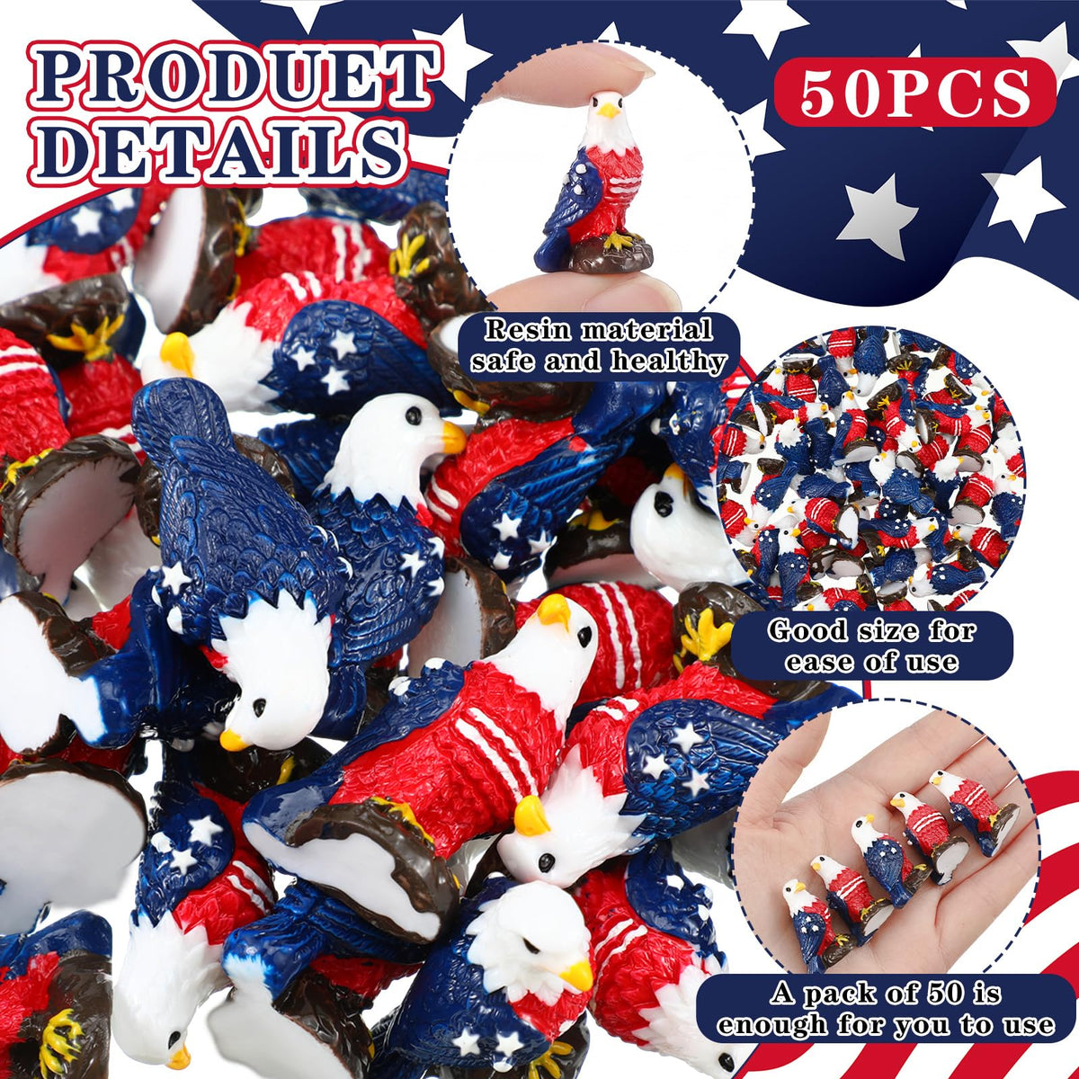 Soulchen Independence Day eagle figurine for festive decor
