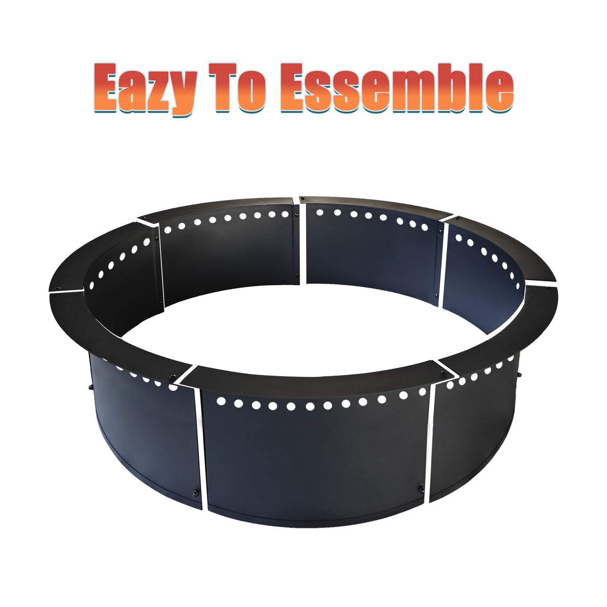 SoulMate DIY fire pit base option for brick or stone framing versatility