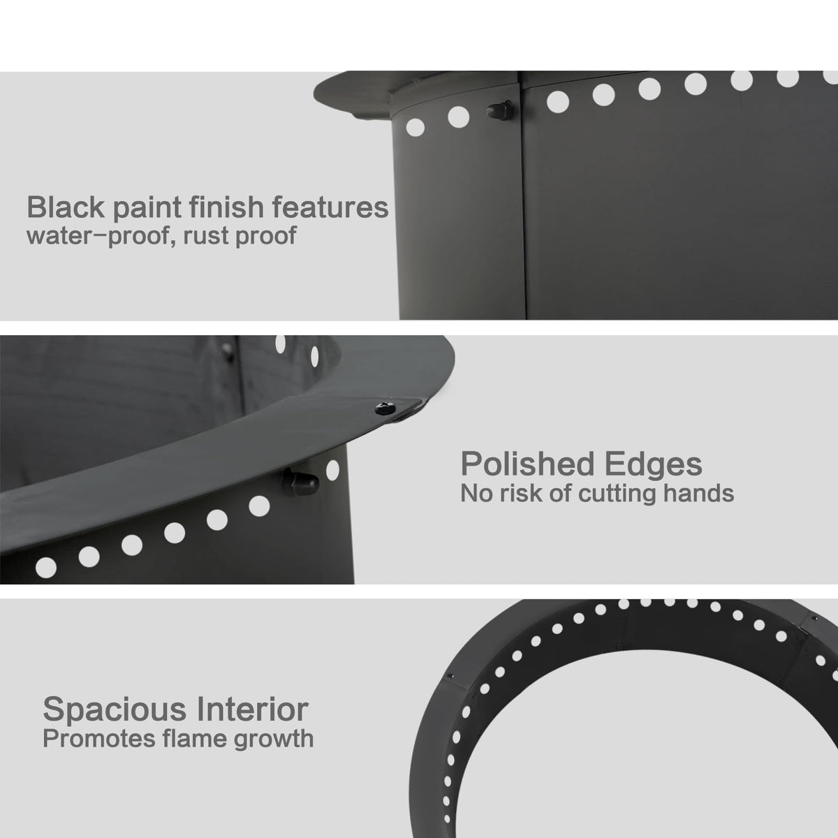 SoulMate durable heat-resistant steel for lasting outdoor warmth