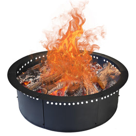 SoulMate fire pit ring assembly for easy DIY installation and secure fit