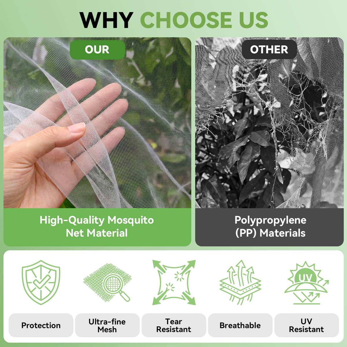 SOUNDVALUE protects blueberries, strawberries, tomatoes and fruit trees from pests.